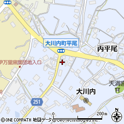 佐賀県伊万里市大川内町丙平尾2482周辺の地図