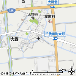 佐賀県神埼市千代田町迎島1406周辺の地図