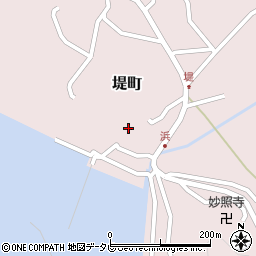 長崎県平戸市堤町36周辺の地図