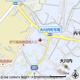 佐賀県伊万里市大川内町丙平尾2532周辺の地図