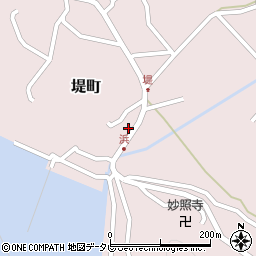 長崎県平戸市堤町20周辺の地図