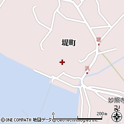 長崎県平戸市堤町41周辺の地図