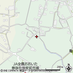 大分県玖珠郡玖珠町大隈1495周辺の地図