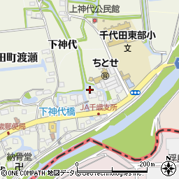 佐賀県神埼市千代田町渡瀬2052周辺の地図