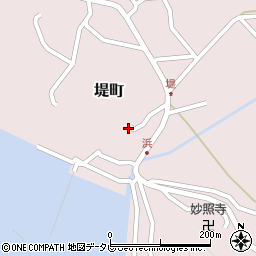 長崎県平戸市堤町31周辺の地図