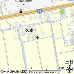 佐賀県小城市三日月町金田938周辺の地図