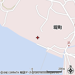 長崎県平戸市堤町169周辺の地図