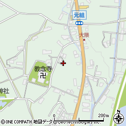 大分県玖珠郡玖珠町大隈1190周辺の地図