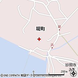 長崎県平戸市堤町50周辺の地図