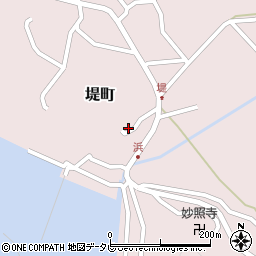 長崎県平戸市堤町29周辺の地図