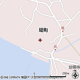 長崎県平戸市堤町48周辺の地図