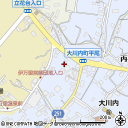 佐賀県伊万里市大川内町丙2530周辺の地図
