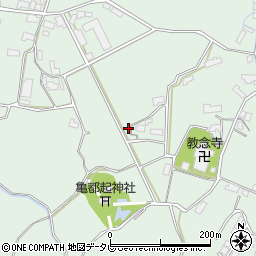 大分県玖珠郡玖珠町大隈1306周辺の地図