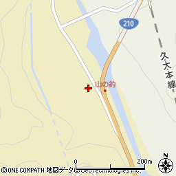 大分県日田市天瀬町合田3064周辺の地図