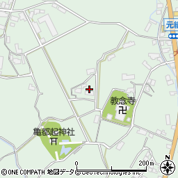 大分県玖珠郡玖珠町大隈1257周辺の地図