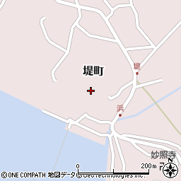 長崎県平戸市堤町54周辺の地図