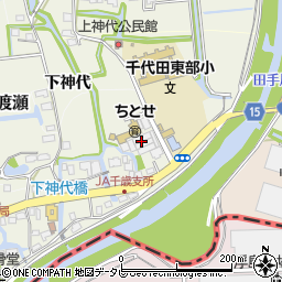 佐賀県神埼市千代田町渡瀬2061-2周辺の地図