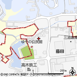 福岡県久留米市荒木町藤田1460-25周辺の地図