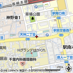 アーサー佐賀駅前ツインステージ周辺の地図