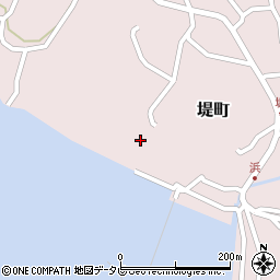 長崎県平戸市堤町169-ハ周辺の地図