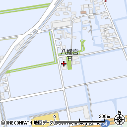 佐賀県小城市牛津町乙柳626周辺の地図