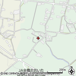 大分県玖珠郡玖珠町大隈1454周辺の地図