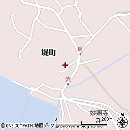 長崎県平戸市堤町26周辺の地図