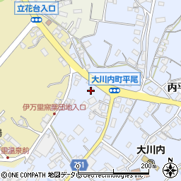 佐賀県伊万里市大川内町丙平尾2531-4周辺の地図
