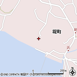 長崎県平戸市堤町157周辺の地図