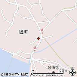 長崎県平戸市堤町22周辺の地図