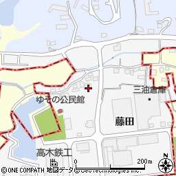 福岡県久留米市荒木町藤田1460-5周辺の地図