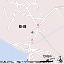 長崎県平戸市堤町25周辺の地図