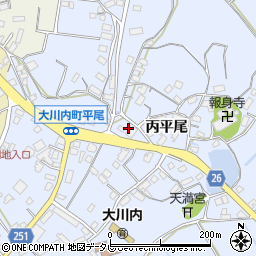 佐賀県伊万里市大川内町丙2469周辺の地図
