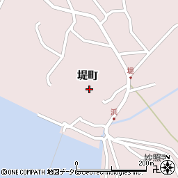 長崎県平戸市堤町55周辺の地図
