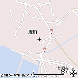 長崎県平戸市堤町60-第1周辺の地図