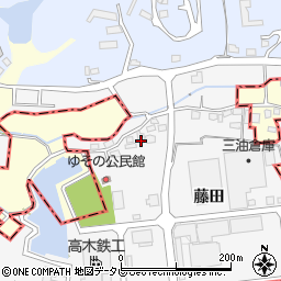 福岡県久留米市荒木町藤田1460-28周辺の地図