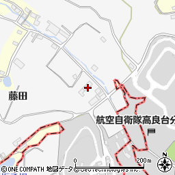 福岡県久留米市荒木町藤田1352-21周辺の地図