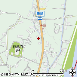 大分県玖珠郡玖珠町大隈1206周辺の地図