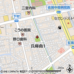 下村公民館周辺の地図