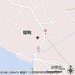 長崎県平戸市堤町60周辺の地図