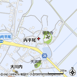 佐賀県伊万里市大川内町丙平尾2955-2周辺の地図