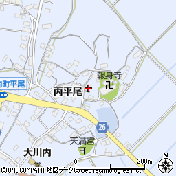 佐賀県伊万里市大川内町丙平尾2955周辺の地図