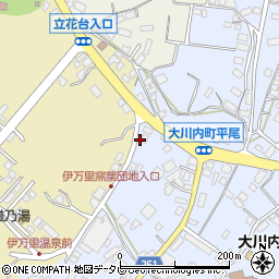 佐賀県伊万里市大川内町丙平尾2528周辺の地図