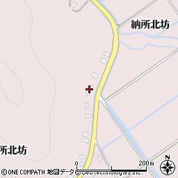 佐賀県多久市東多久町納所北坊2232-1周辺の地図