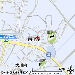 佐賀県伊万里市大川内町丙平尾2945周辺の地図