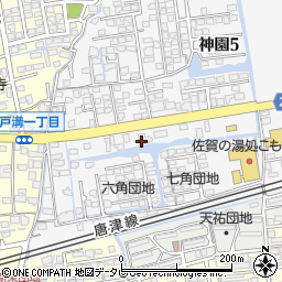 福岡加奈子バレエ研究所周辺の地図