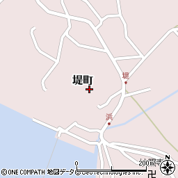長崎県平戸市堤町64周辺の地図