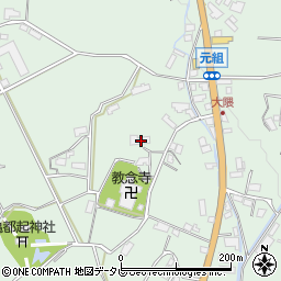 大分県玖珠郡玖珠町大隈1223周辺の地図