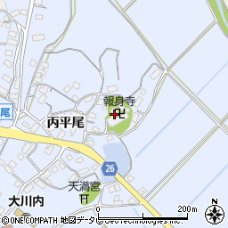 佐賀県伊万里市大川内町丙平尾2961周辺の地図