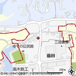 福岡県久留米市荒木町藤田1460-8周辺の地図